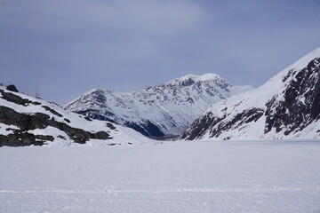 Inside the mountains of Alaska