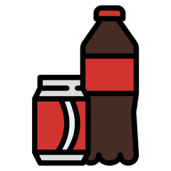 drinks bottle can soft drinks icon