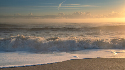 sunrise over the sea