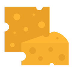 cheeses cheese food foodstuff icon