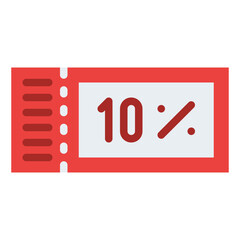 coupon promotion discount shopping icon