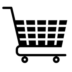 cart supermarket shooping grocery icon