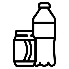 drinks bottle can soft drinks icon