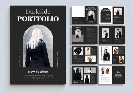 Darkside portfolio Template