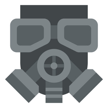 recommend clip art: gas mask protection respirator safety icon