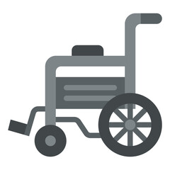 wheelchair emergency health safety icon