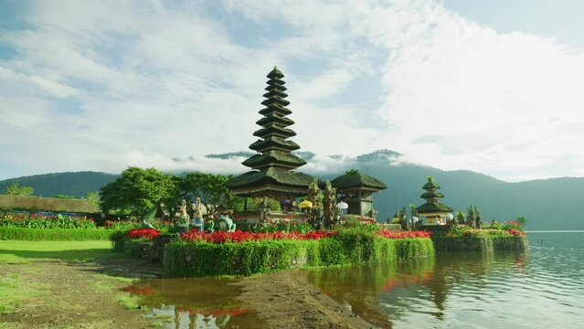 Pura Bratan in Bali, Bali, Indonesia