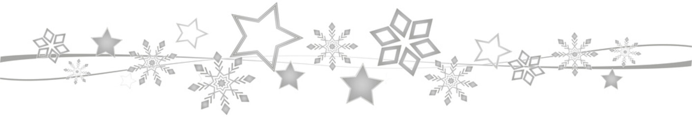 Weihnachten Hintergrund abstrakt mit silbernen Sternen Banner Hintergrund transparent