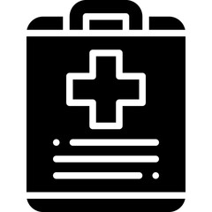 medical report solid icon