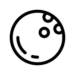 Bowling icon template