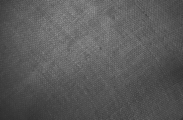 Jutesack Textur in grau als rustikaler Hintergrund