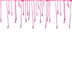 flowing purple paint