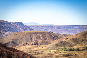 Col du Tichka moutain pass, high atlas mountains, morocco, north africa, mountains