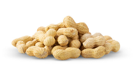 Peanuts isolated on transparent png