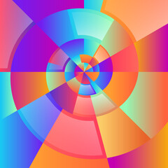 Abstract spiral background