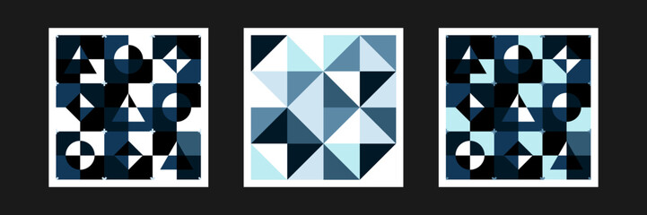 Abstract geometric pattern. Repeating seamless background vector illustration