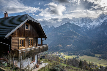 Fall in Julian Alps, Slovenia 