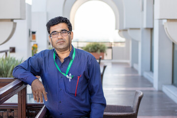 portrait of a working person