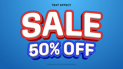 3d text effect, editable text effect