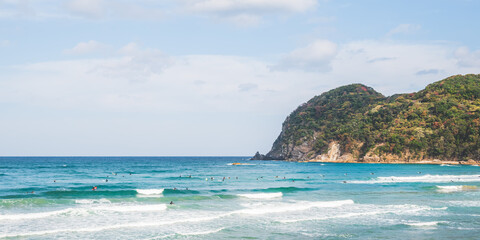 鳥取県　東浜の風景
