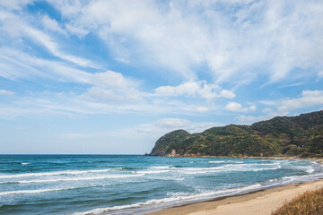 Obraz premium 鳥取県 東浜の風景 