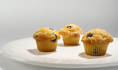 Blueberry Mini-Muffin Plate 4