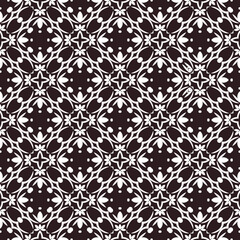 Fototapeta premium Abstract geometric pattern. A seamless background, vintage texture. 