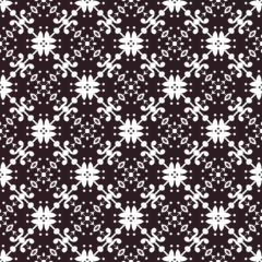 Gordijnen Abstract geometric pattern. A seamless background, vintage texture.  © gsshot