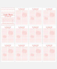 Couple Planner Our Bucket List