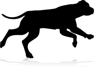 Dog Silhouette Pet Animal