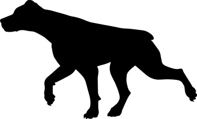 Dog Silhouette Pet Animal