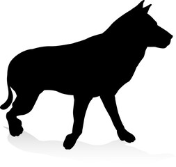 Dog Pet Animal Silhouette