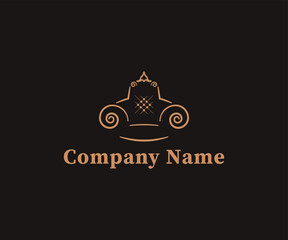 Obraz premium Royal Furniture Logo Design,