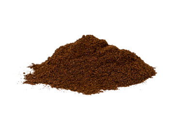 the natural black coffee powder