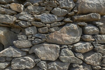 Fototapeta na wymiar Close up view of natural nature stone wall texture. Aruba.