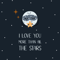 I love you more than all the stars