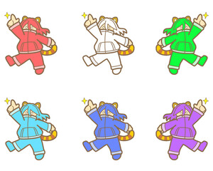 パーカーを着てる楽しそうなケモ耳の女の子2