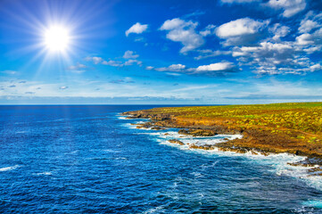 North-west coast of Tenerife near Punto Teno Lighthouse, Canaria