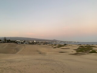 Dunes de Maspalomas aux îles Canaries