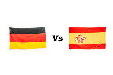 German Vs Spain symbol 