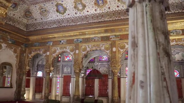 Flower Palace or Phool Mahal of king palace from different angle