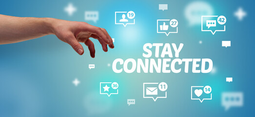 Close-Up Of Cropped Hand Pointing