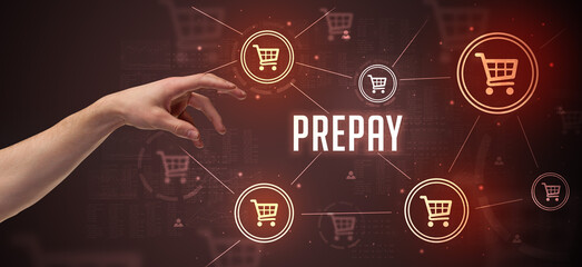 Close-Up of cropped hand pointing