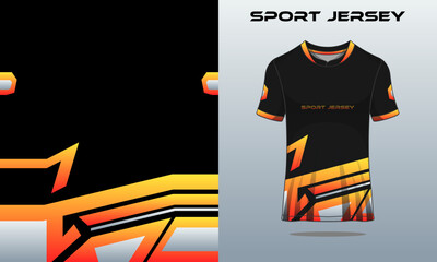 Tshirt sports abstrac texture footbal design for racing soccer gaming motocross gaming cycling.