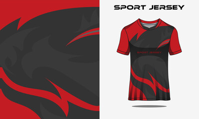 Fototapeta premium Tshirt sports abstrac texture footbal design for racing soccer gaming motocross gaming cycling.