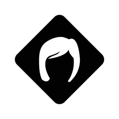 Avatar, beauty, hair icon