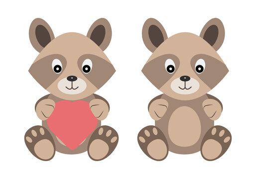 Mu&ntilde;eco de mapache peque&ntilde;o.