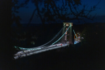 Obraz premium Bristol Clifton Bridge