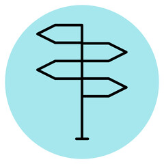 signpost icon