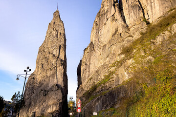 Rocher Bayard in Dinant, Belgium